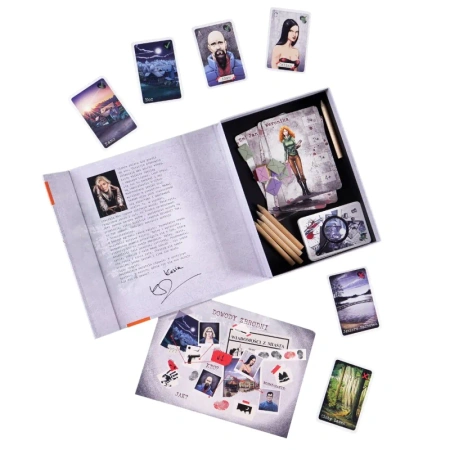 Lipowo. Kto zabił? Gra planszowa przygodowa DETEKTYWISTYCZNA śledztwo