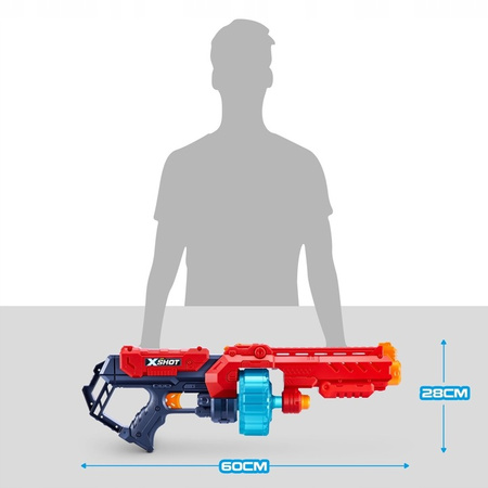 WYRZUTNIA X-SHOT STRZELBA KARABIN Excel Turbo Fire +strzałki do wyrzutni