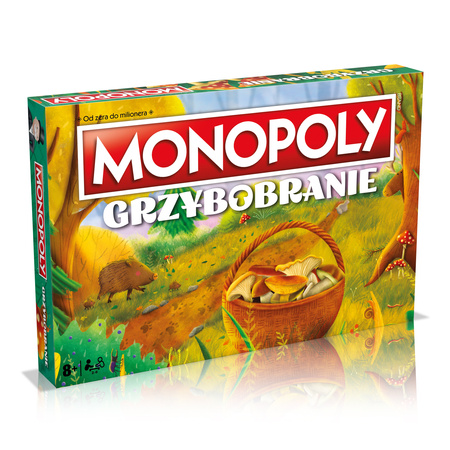 MONOPOLY Grzybobranie gra planszowa monopol polska edycja SPECJALNA