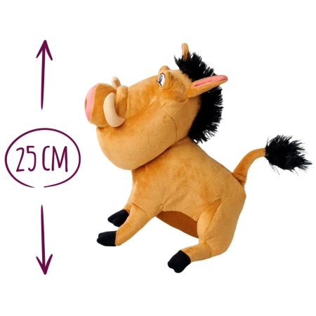 MASKOTKA DISNEY PUMBA KRÓL LEW pluszak oryginalny Simba markowy DUŻA 25cm