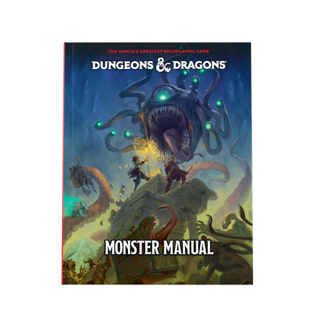 PODRĘCZNIK RPG Dungeons and Dragons D&D Monster Manual 2024 ED. ANGIELSKA