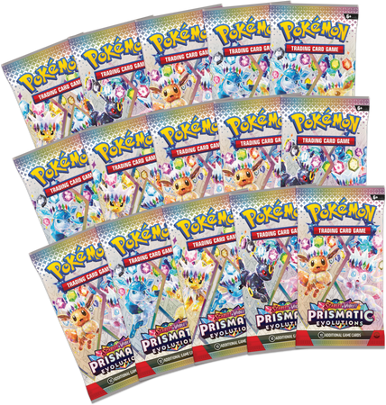 Pokemon TCG Prismatic Evolutions Super Premium Collection ORYGINALNE KARTY