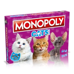 Monopoly Cats Edition gra planszowa angielska FAMILY ENGLISH BOARD GAME