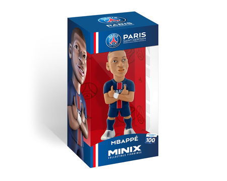 FIGURKA MINIX PSG Kylian Mbappe FIGURINE KOLEKCJONERSKA 12CM ORYGINALNA