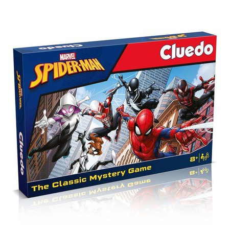 CLUEDO Spiderman gra planszowa kludo Hasbro polska edycja ORYGINALNA