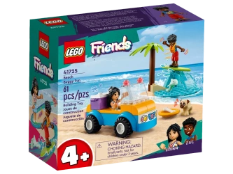 LEGO 41725 Friends AUTO Z LODAMI samochód +2 figurki +pies klocki zestaw