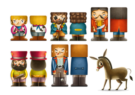 Muzykanci z Bremy gra planszowa na spostrzegawczość dla dzieci 5+ bajki