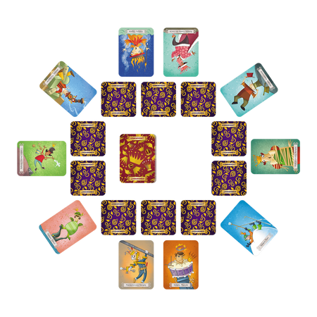 ŚPIĄCE KRÓLEWNY 2 GRA PLANSZOWA KARCIANA KARTY DLA DZIECI RODZINY SENIORÓW