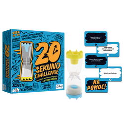 20 SEKUND Gra imprezowa towarzyska planszowa wyzwanie Trefla Challenge 10+