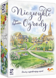 Niezwykłe ogrody gra planszowa strategiczna budowanie ogrodu PIĘKNA 14+