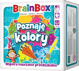 BrainBox PRZEDSZKOLE Kolory Brain Box gra planszowa