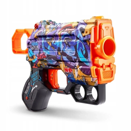 WYRZUTNIA X-SHOT KEEP OUT SKINS MENACE NA pistolet +strzałki do wyrzutni