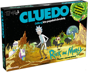 CLUEDO RICK AND MORTY gra planszowa serial tv POLSKA EDYCJA ORYGINALNA 17+