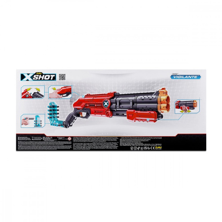 OUTLET WYRZUTNIA X-SHOT STRZELBA KARABIN Excel Vigilante +24 strzałki do wyrzutni