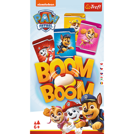 BOOM BOOM Psi Patrol gra planszowa Paw bum bum