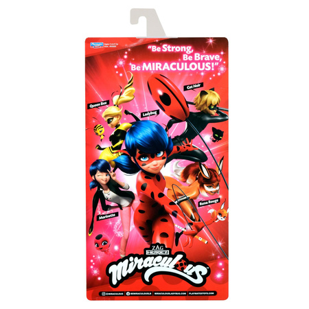 MIRACULUM DUŻA LALKA BIEDRONKA LADYBUG MIRACULOUS FIGURKA ORYGINALNA 27cm