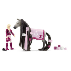 Schleich ZESTAW STARTOWY konie koń PIĘKNE WŁOSY 42584 SOFIA I DUSTY Sofia's Beauties