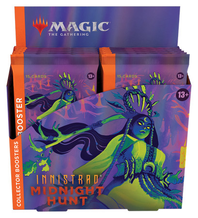 Collector Booster BOX Innistrad Midnight Hunt MTG Magic (12 boosterów)