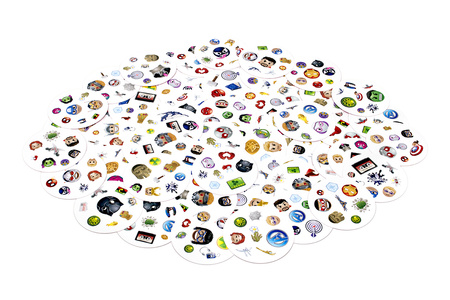 DOBBLE MARVEL EMOJI gra planszowa karciana karty doble EKOLOGICZNA