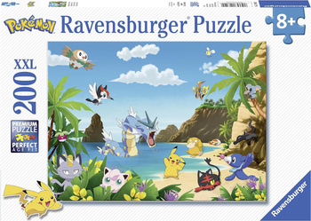 POKEMON PUZZLE PREMIUM XXL puzle 200 elementów Ravensburger ORYGINALNE