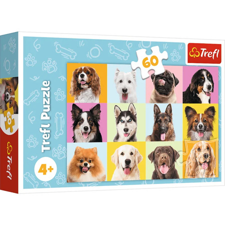 Puzzle SŁODKIE PIESKI psiaki psy piękne puzle dla dorosłych i dla dzieci 4+