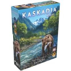Kaskadia Rzeki wykreślanka kości gra planszowa karciana ZWIERZĘTA PIĘKNA
