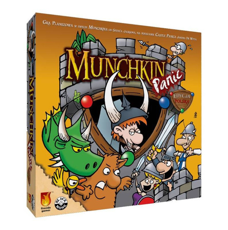OUTLET Munchkin Panic gra imprezowa RPG 10+