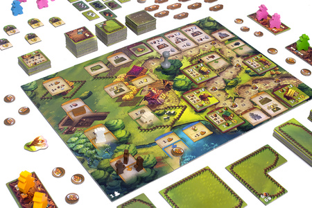 Agricola rodzinna gra planszowa farma zwierzątka zbuduj gospodarstwo 8+