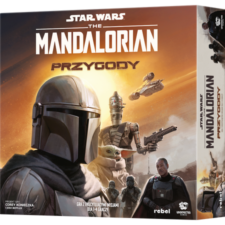 The Mandalorian Przygody gra planszowa przygodowa KOOPERACJA Star Wars