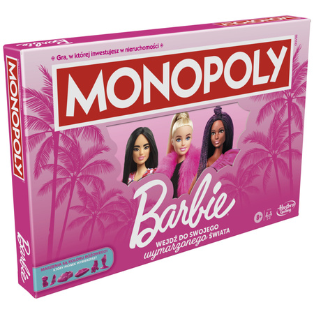 MONOPOLY HASBRO LALKA BARBIE gra planszowa monopol ORYGINALNA EDYCJA POLSKA