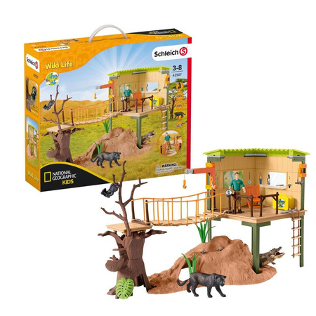 OUTLET SCHLEICH 42507 Stacja badawcza na SAFARI ZESTAW