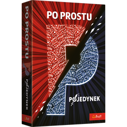Po prostu P pojedynek Trefl gra planszowa towarzyska słowna wyzwania 10+