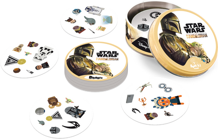 DOBBLE STAR WARS Mandalorian gra karciana Doble karty Rebel EKOLOGICZNA 6+