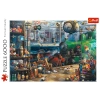 OUTLET Puzzle STACJA KOLEJOWA pociągi pociąg puzle dla dorosłych 6000 elementów