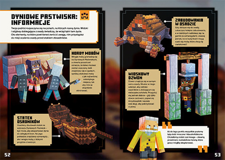 MINECRAFT OFICJALNY PODRĘCZNIK GRACZA DUNGEONS LOCHY książka poradnik