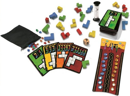 UBONGO 3D Rodzinna towarzyska planszowa gra logiczna Egmont duża edycja