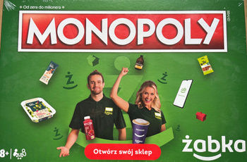 Monopoly Żabka gra planszowa monopol POLSKA ORYGINALNA UNIKALNA EDYCJA