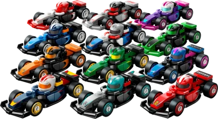 LEGO 71049 FORMUŁA 1 PIERWSZA BOLID FORMUŁY klocki auto samochód WYŚCIGÓWKA