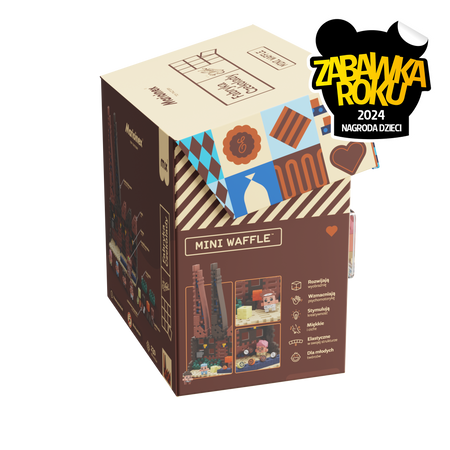 MARIOINEX FABBRYKA CZEKOLADY WEDEL WAFFLE WEDLA klocki wafle konstrukcyjne