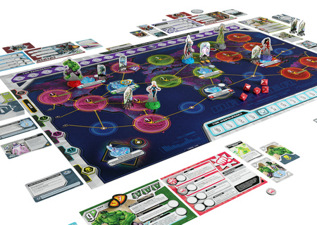 OUTLET Marvel DAGGER gra planszowa kooperacyjna superbohaterowie ratuj Ziemię