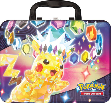 Pokemon Collector Chest Pikachu Skrzynia Kolekcjonerska 6 boosterów album