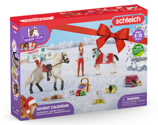 SCHLEICH 98642 24w1 KALENDARZ ADWENTOWY HORSE CLUB 2022 KONIE FIGURKI