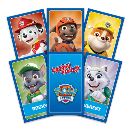 Zgadnij kto to? Psi Patrol gra planszowa dla dzieci ORYGINALNA