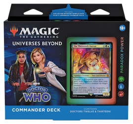 Doctor Who Talia Commander Paradox Power gra MtG Magic the Gathering 2023