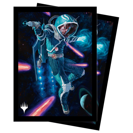 Protektory Space Beleren Unfinity MtG koszulki Magic 100 sztuk