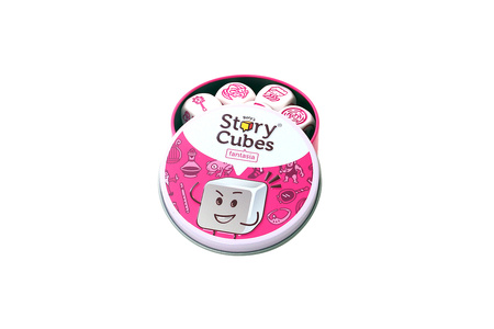 KOŚCI OPOWIEŚCI Story Cubes FANTAZJE +PUSZKA EKO gra kościana
