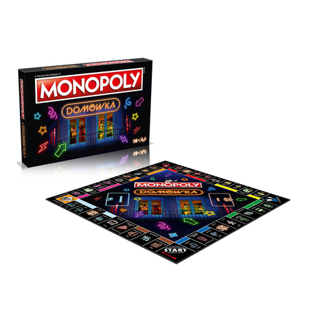 MONOPOLY DOMÓWKA gra planszowa dla dorosłych EDYCJA POLSKA IMPREZOWA