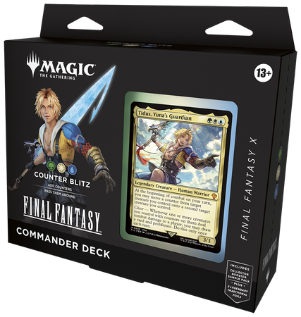 FINAL FANTASY Talia Commander Counter Blitz karty Magic the Gathering MtG