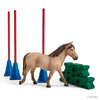 SCHLEICH 42483 12w1 ZESTAW KOŃ figurka AKCESORIA SLALOM kucyk figurki konie