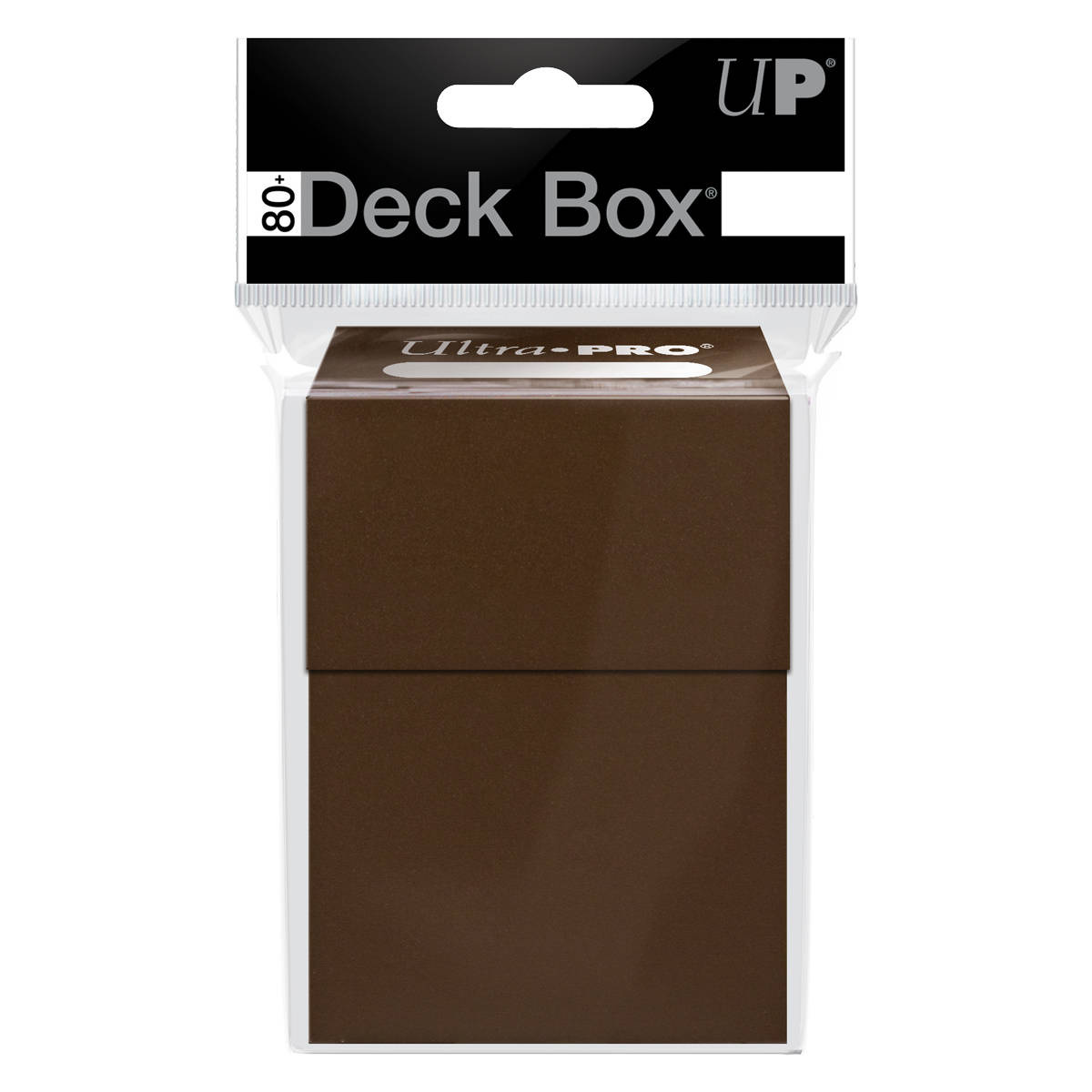 Pudełko Deck Box na karty Pokemon Mtg Magic Ultra Pro brązowe